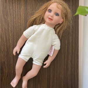 My Twinn 1997 Cuddly Sisters Doll with Blonde Hair Collectible Toy 14 Inches